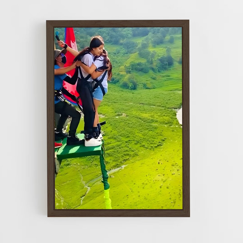 Poster Vol Éperdu – affiche Saut à l’élastique (vue 5)